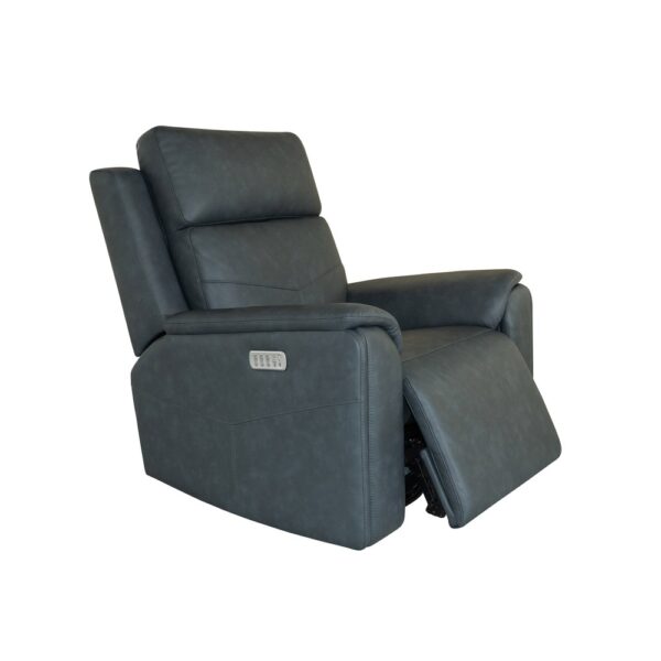 Vernon Power Swivel Gliding Recliner with Power Headrest, Lumbar, Heat & Massage - Image 6