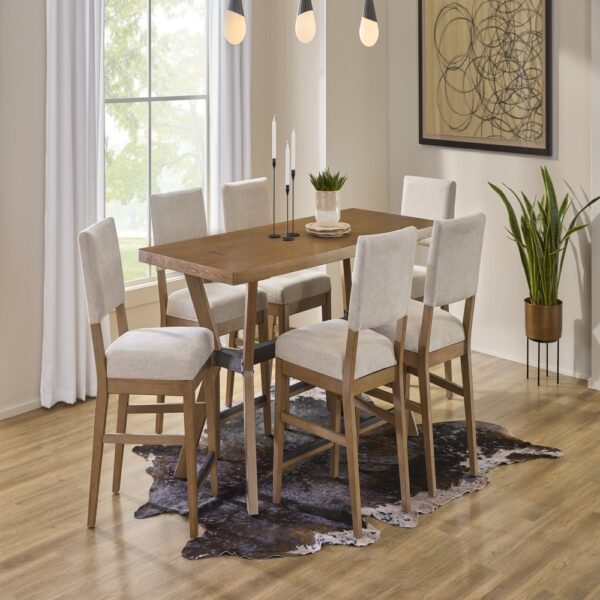 Millwork Pair of Counter Chairs - Image 3