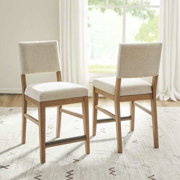 Millwork Pair of Counter Chairs - Image 4