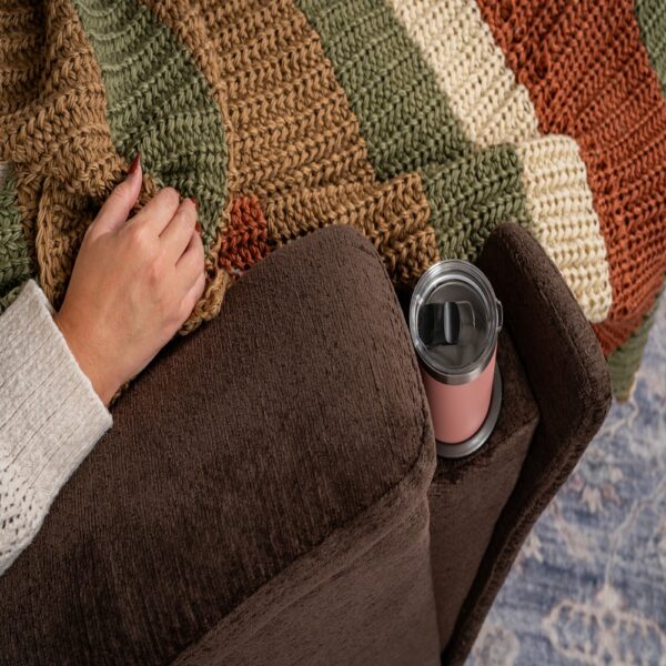 Plush Perfect Match Gliding Recliner - Image 3