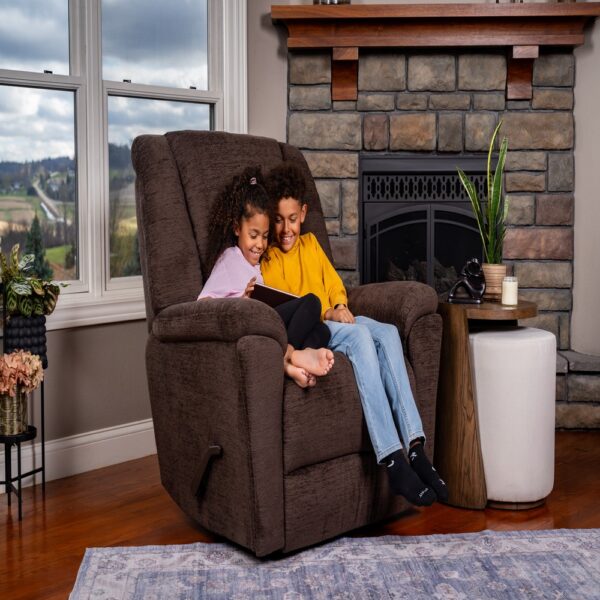 Plush Perfect Match Gliding Recliner - Image 4