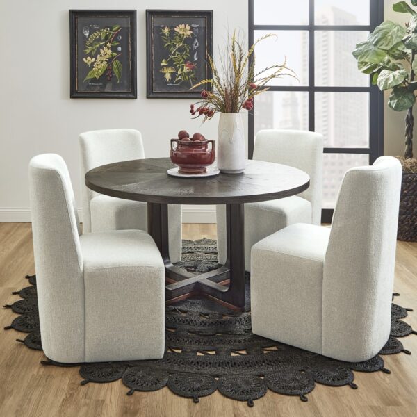 Waterfall Round Dining Table - Image 4
