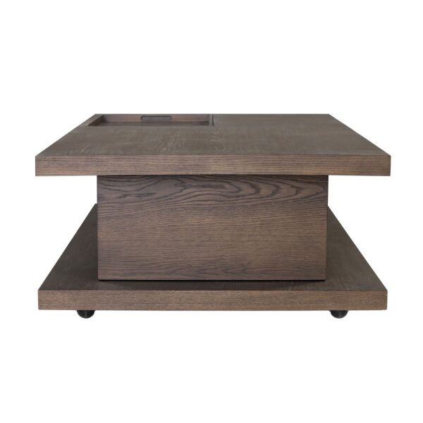 Athens Rectangular Coffee Table with Casters - Image 9