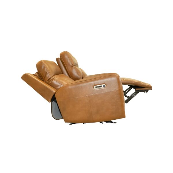Alister Power Gliding Loveseat with Console, Power Headrests & Lumbar - Image 13
