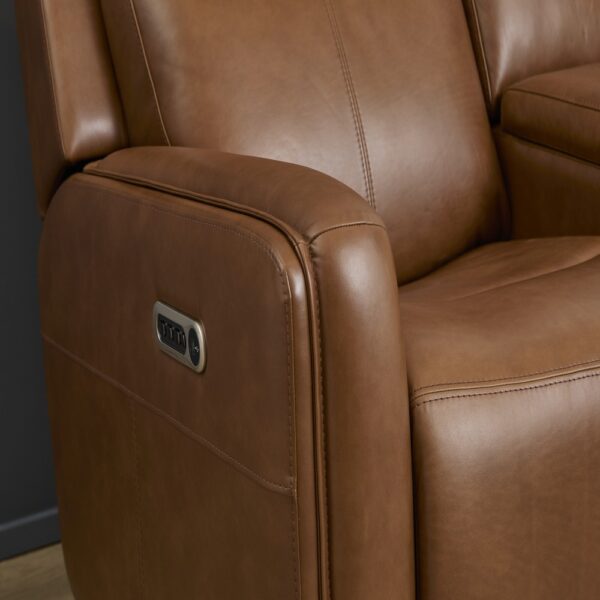 Alister Power Gliding Loveseat with Console, Power Headrests & Lumbar - Image 2
