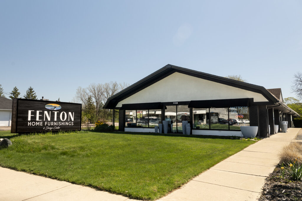 Fenton Home Furnishings Storefront of the Fenton Location