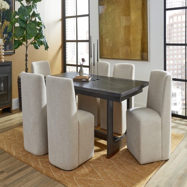 Waterfall Rectangular Dining Table - Image 6