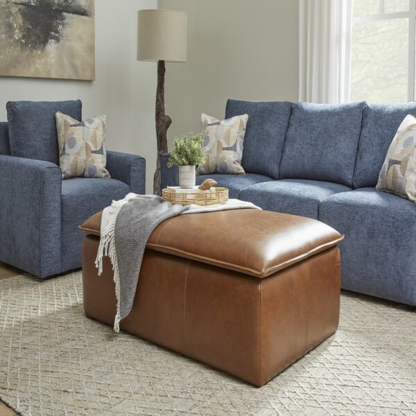 Crawford Rectangular Storage Ottoman - Image 2