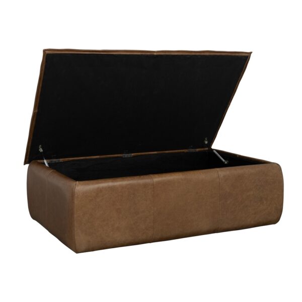 Crawford Rectangular Storage Ottoman - Image 4
