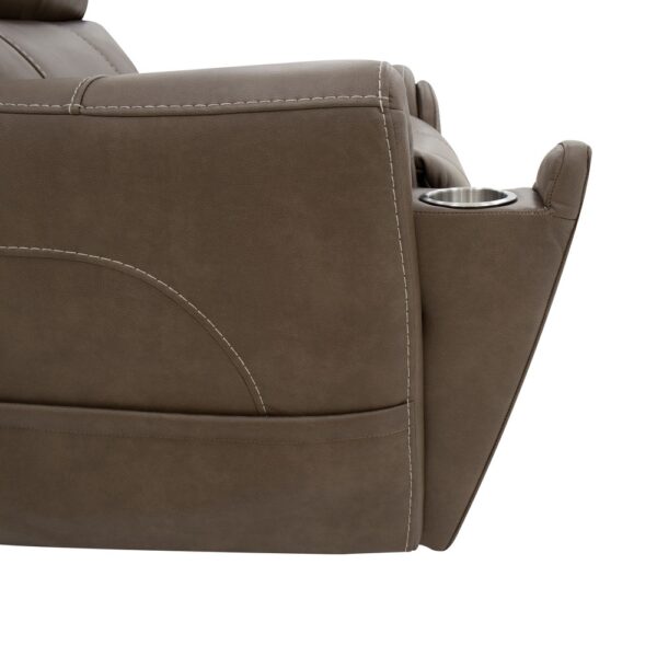 Carter Power Rocking Recliner with Power Headrest, Lumbar, Heat & Massage - Image 2