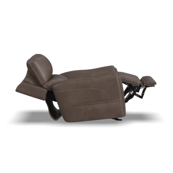 Carter Power Rocking Recliner with Power Headrest, Lumbar, Heat & Massage - Image 5