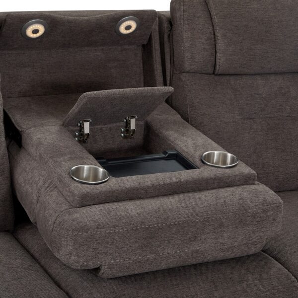 Zofa Power Sleep Sofa with Power Headrests & Lumbar - Image 10