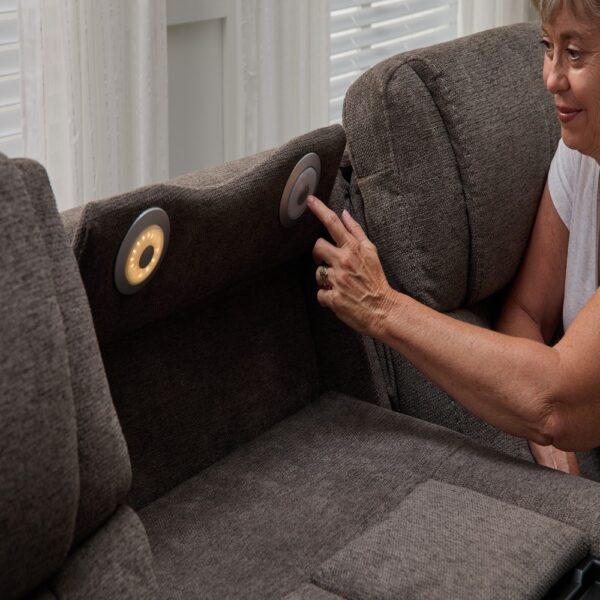 Zofa Power Sleep Sofa with Power Headrests & Lumbar - Image 4
