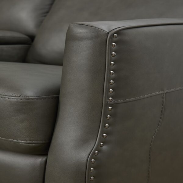 Maxwell Power Reclining Loveseat with Console, Power Headrests and Lumbar - Image 2