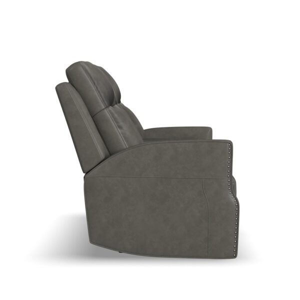 Maxwell Power Reclining Loveseat with Console, Power Headrests and Lumbar - Image 8