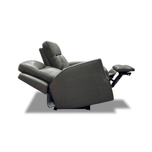 Maxwell Power Reclining Loveseat with Console, Power Headrests and Lumbar - Image 9