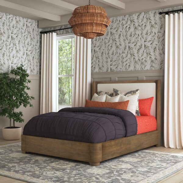 Normandy Queen Upholstered Bed - Image 2