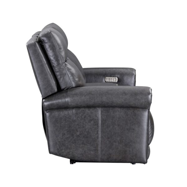 Alexander Power Reclining Loveseat with Console, Power Headrest & Lumbar - Image 7
