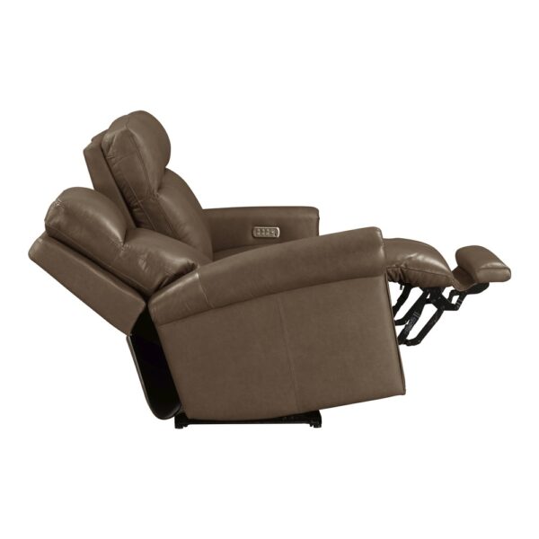 Alexander Power Reclining Sofa with Console, Power Headrest & Lumbar - Image 9