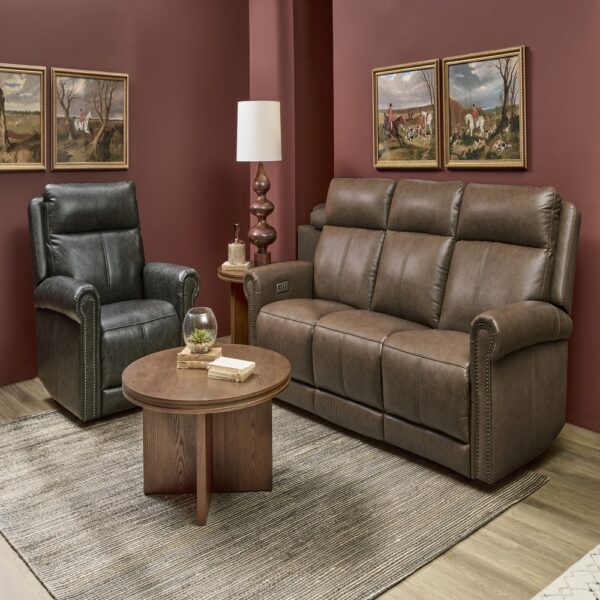 Alexander Power Recliner with Power Headrest & Lumbar - Image 2
