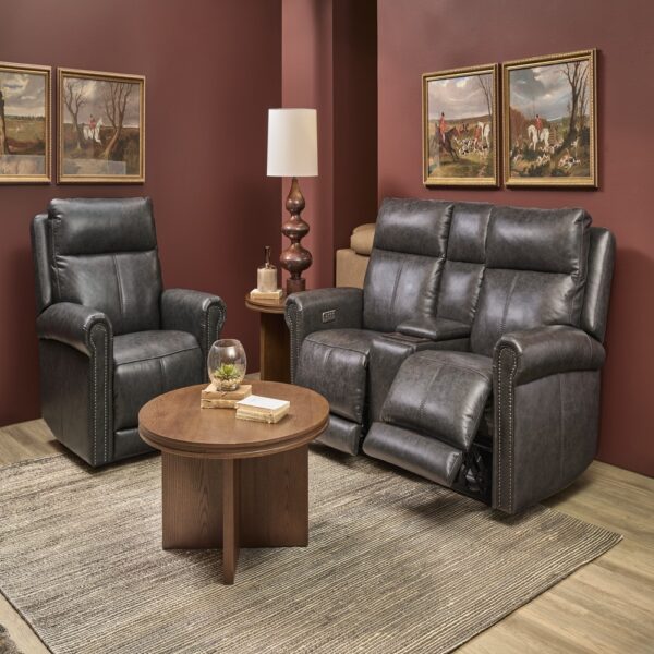 Alexander Power Recliner with Power Headrest & Lumbar - Image 3
