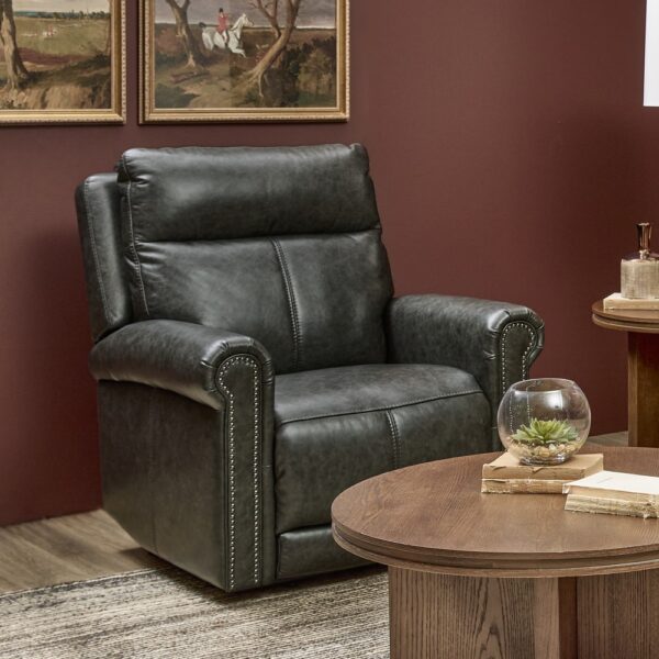 Alexander Power Recliner with Power Headrest & Lumbar - Image 4