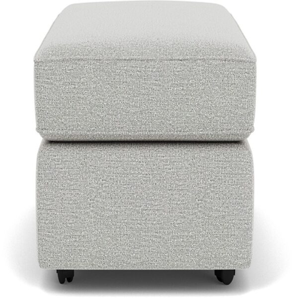 Vail Cocktail Ottoman with Casters - Image 3