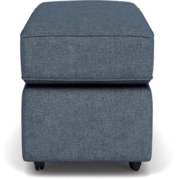 Vail Cocktail Ottoman with Casters - Image 4