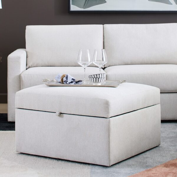 Flex Square Storage Ottoman - Image 3