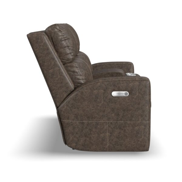 Score Power Reclining Loveseat with Console & Power Headrests & Lumbar - Image 8