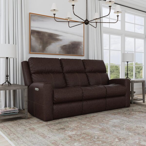 Score Power Reclining Sofa with Power Headrests & Lumbar - Image 3