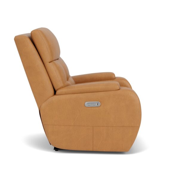 Strait Power Recliner with Power Headrest - Image 4