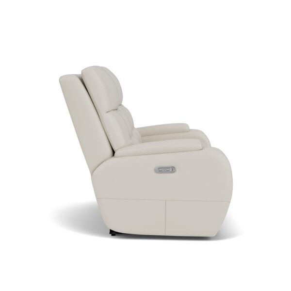 Strait Power Reclining Loveseat with Power Headrests - Image 5