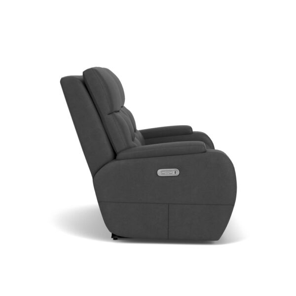 Strait Power Reclining Loveseat with Power Headrests - Image 6
