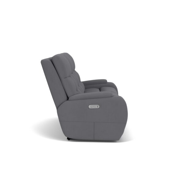 Strait Power Reclining Sofa with Power Headrests - Image 10