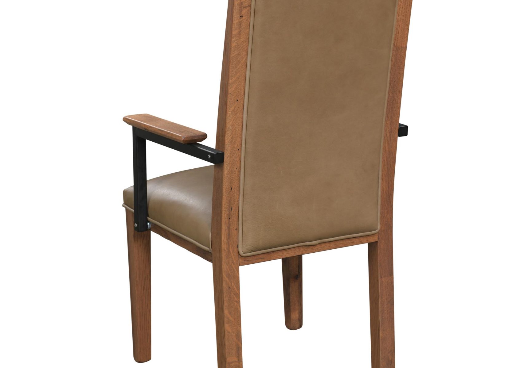 1869 Arm Chair - Back View - HI RES - Urban Barnwood - March 2025