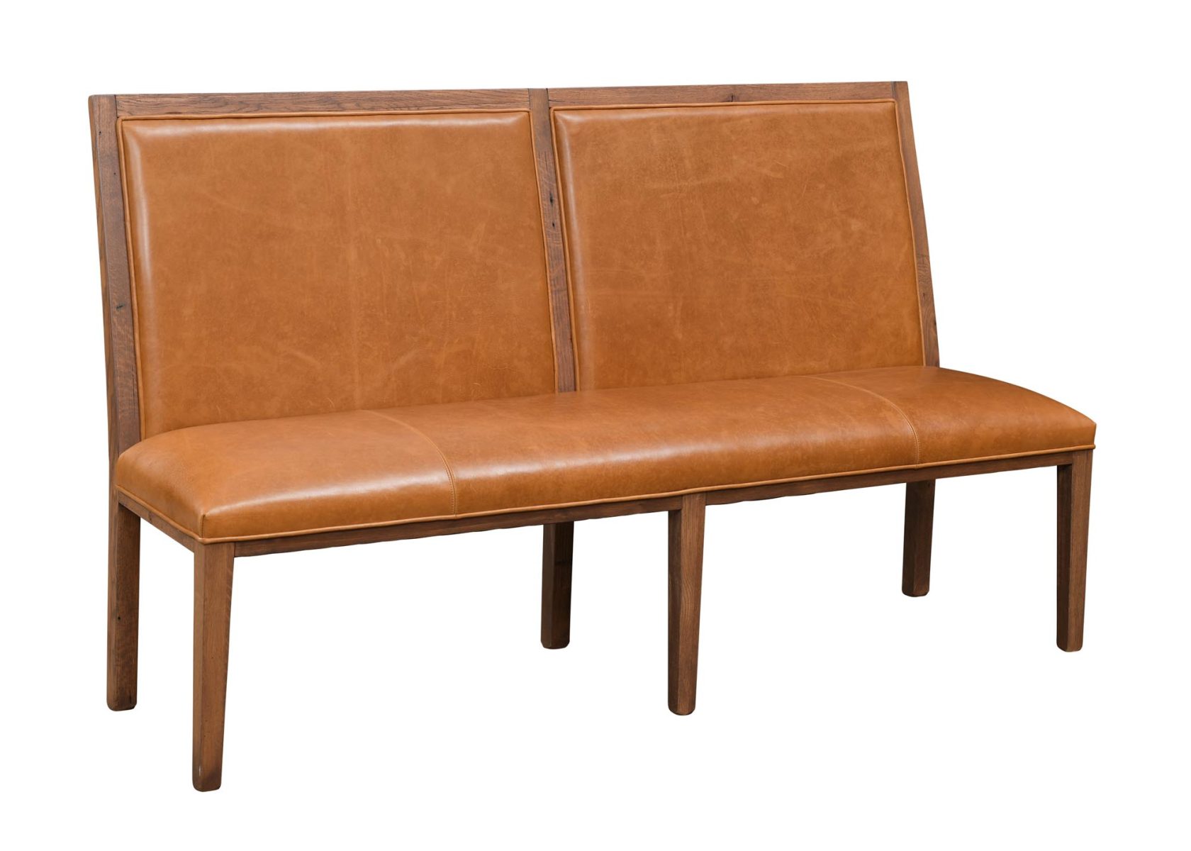 1869 Banquette - Front View - Urban Barnwood - March 2025