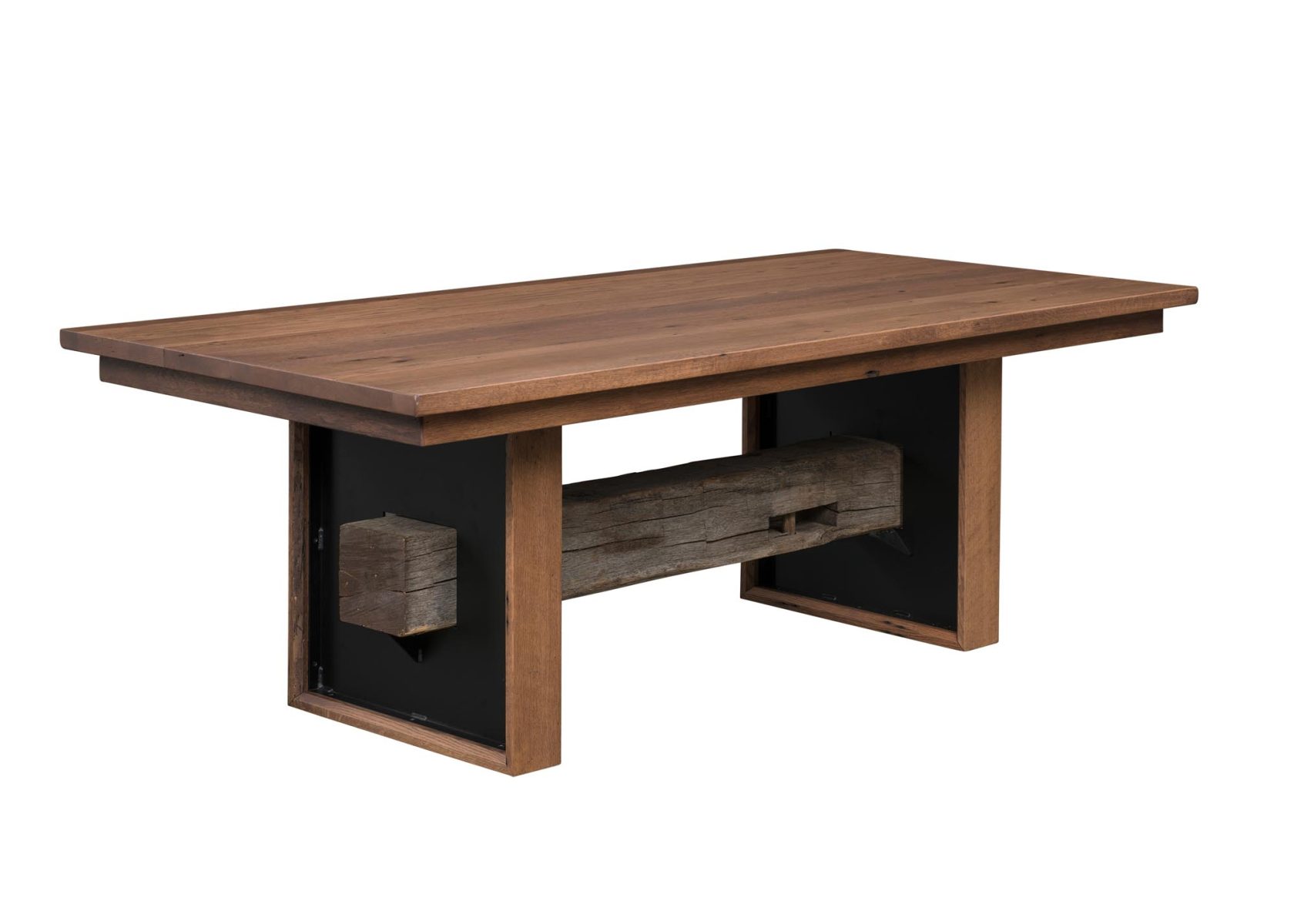 1869 Dining Table - Barnwood Top - HI RES - Urban Barnwood - March 2025