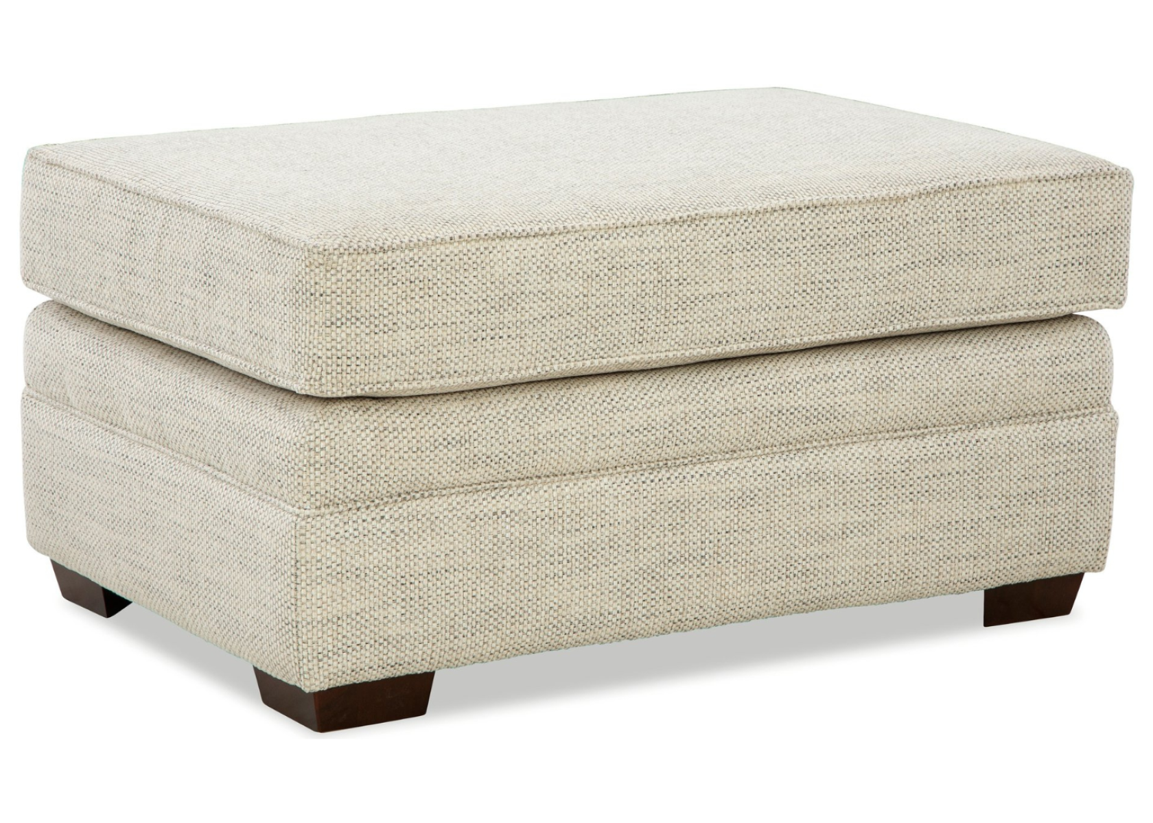 F900100H Ottoman Corner View - Hickorycraft - April 2025