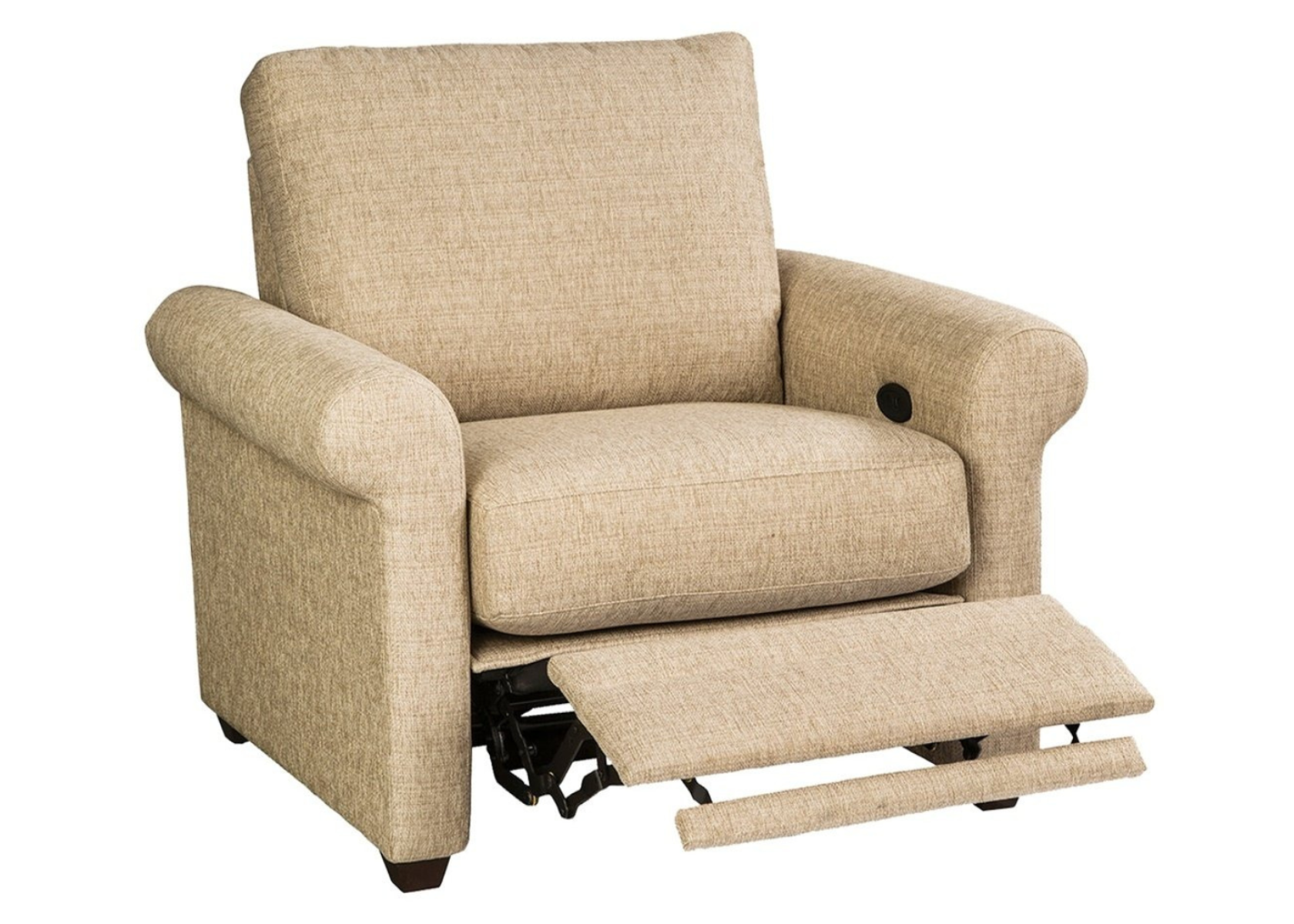 F923215P Chair Corner View Extended - Hickorycraft - April 2025