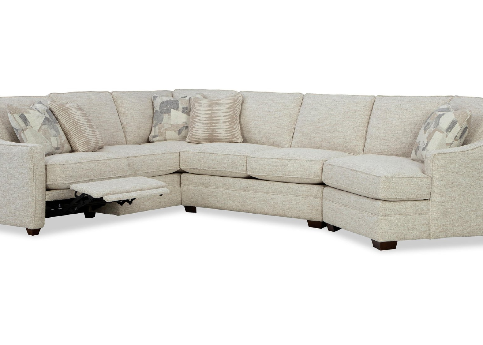 F9331P Sectional Front View - Hickorycraft - April 2025