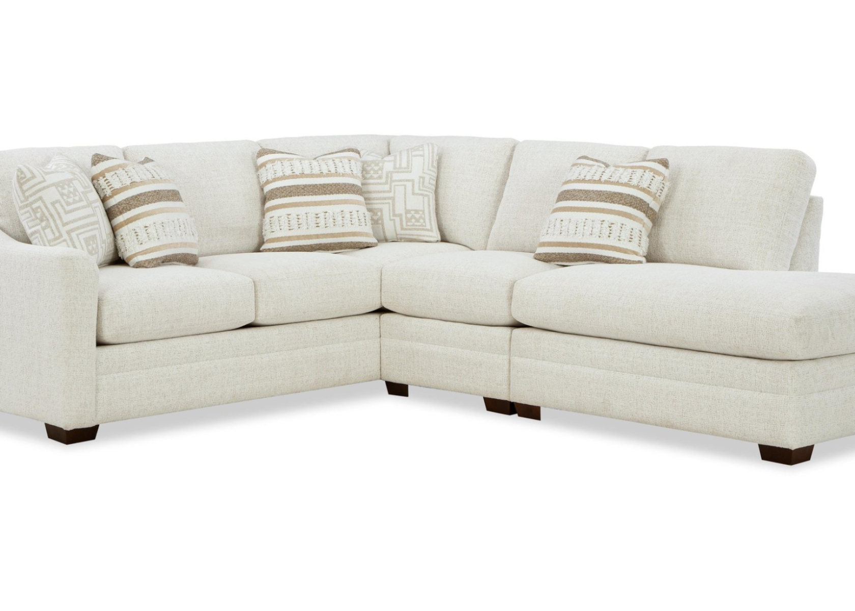 F9443 Sectional Front View - Hickorycraft - April 2025