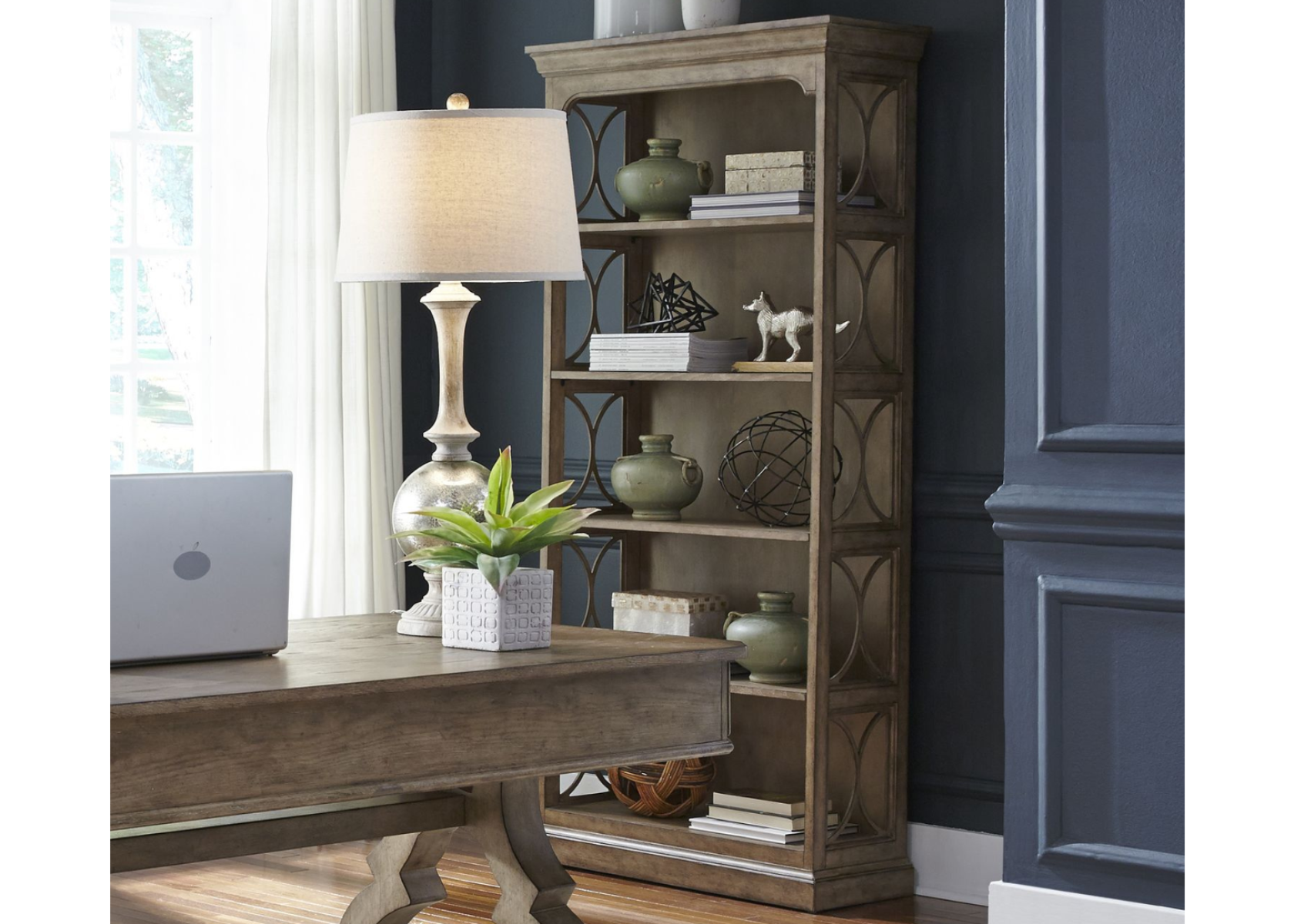 Simply Elegant Bookcase - Liberty Furniture - April 2025