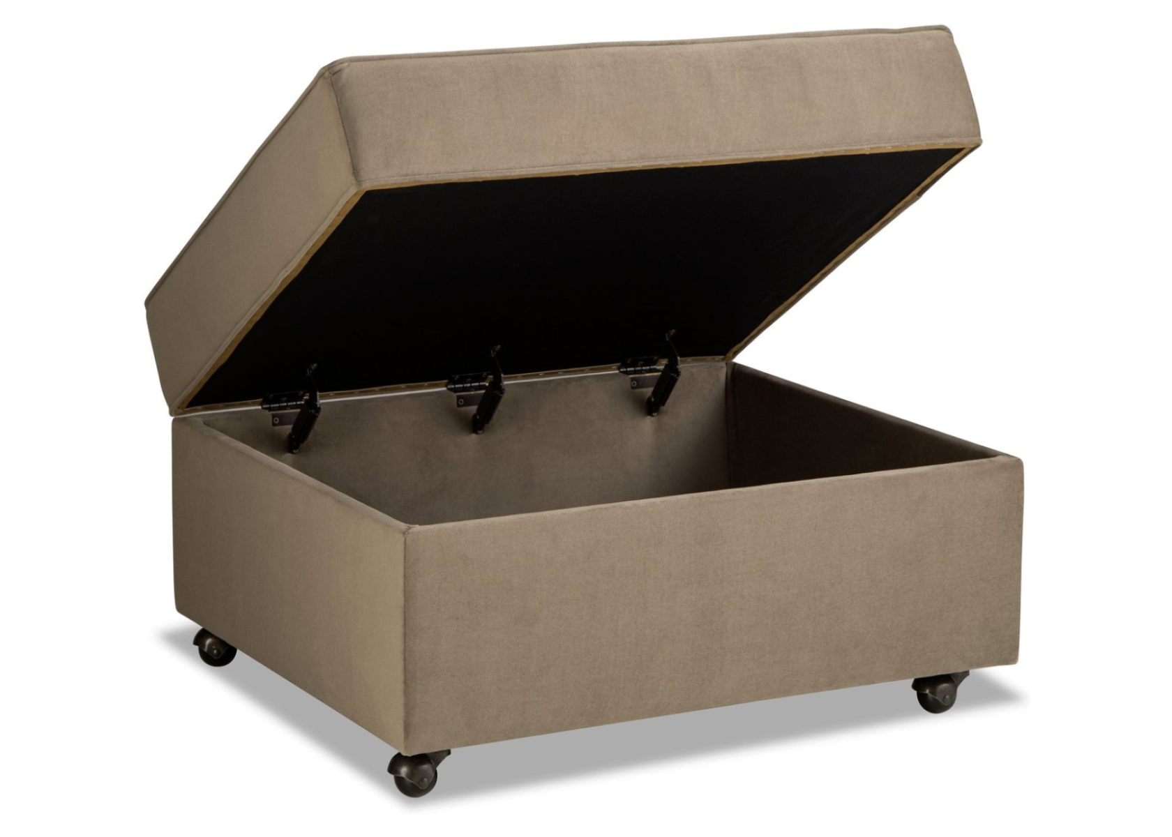 f900101 Ottoman Open Corner View - Hickorycraft - April 2025